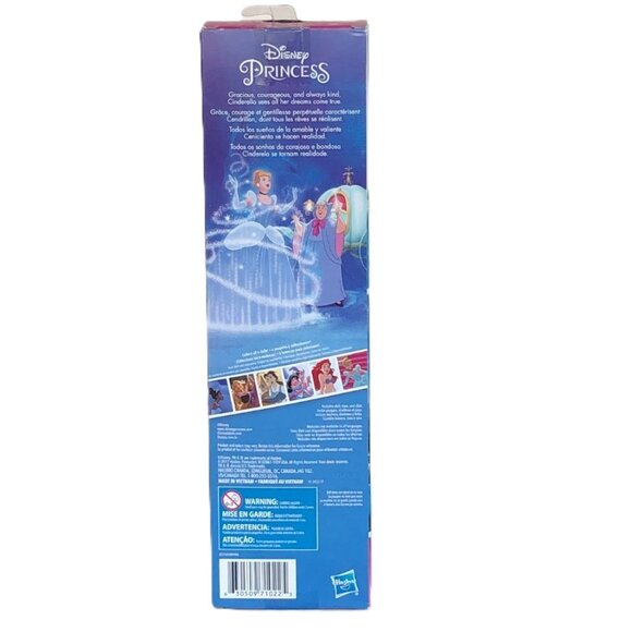 New in Box-Hasbro Disney Princess Cinderella Doll 11" - Picture 5 of 13